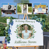 Memorial Sign - Customised Printed In Loving Memory Signage/Memorial Sign/Celebration Of Life Signage Funeral Sign